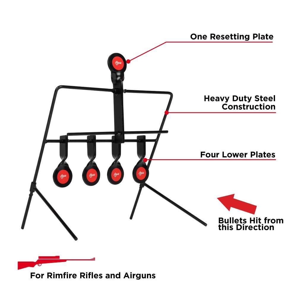 DIANA ALLEN STEEL RESETTING TARGET FOR RIMFIRE AND A 15285 
