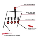 DIANA ALLEN STEEL RESETTING TARGET FOR RIMFIRE AND A 15285 
