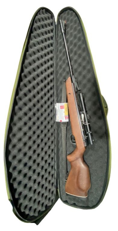 FUNDA PARA RIFLE O ESCOPETA POWER HIT VERDE PH-EVA1RG