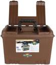 CAJA UTILIDAD FLAMBEAU PLASTICA SECA 18&quot; 6418DB
