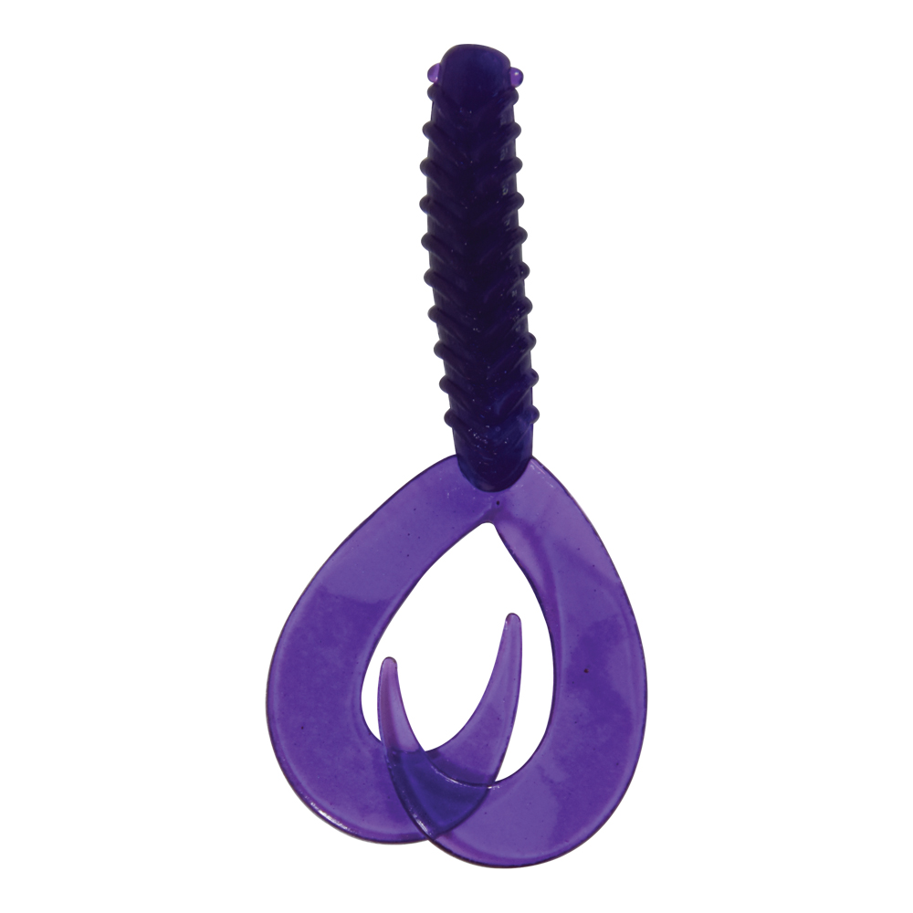 SEÑUELO PLASTICO GIMBEL P/PESCA 85MM MORADO9-A 5 15SENUEL025