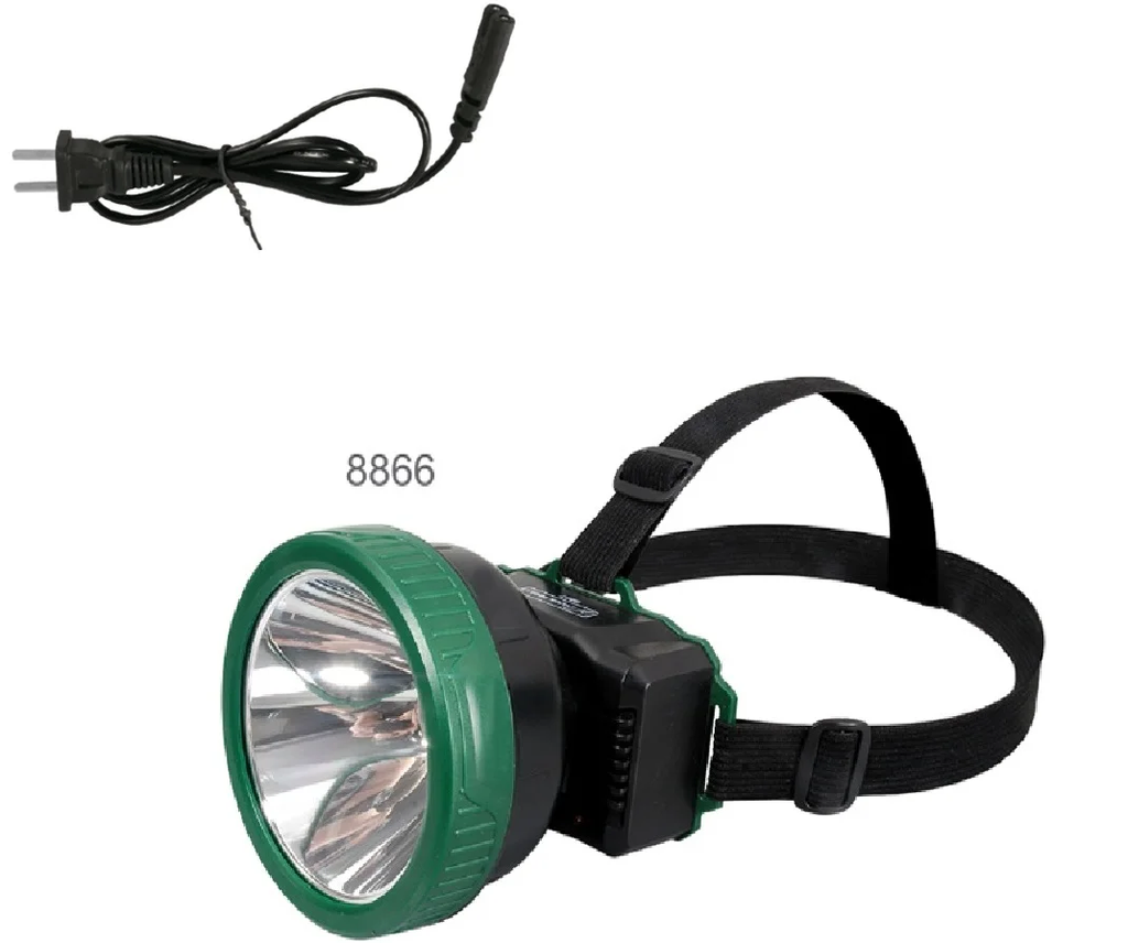 LINTERNA CABEZA LION TOOLS RECARGABLE 240 LM 3W LITIO ALUMINIO 8858