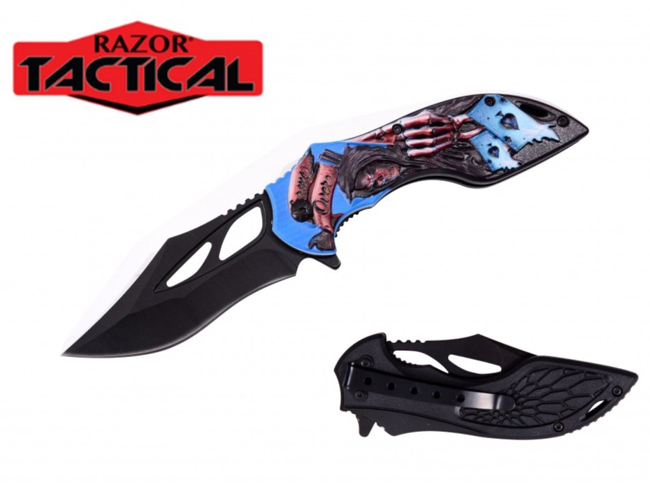 NAVAJA JAGUAR BLACK ACTION ASSIST CUT OUT CLADE 5.5&quot; RT-7136