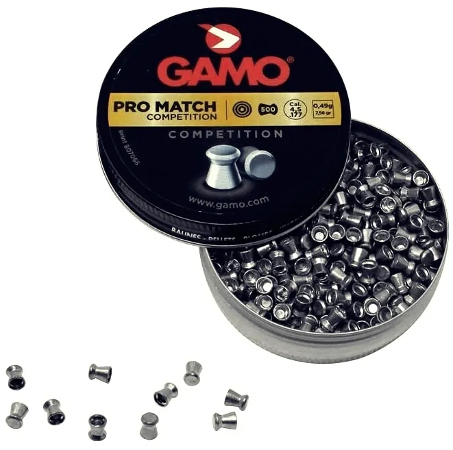 DIABOLO GAMO CAL 4.5 PUNTA HUECA 500 PZAS 987780-446