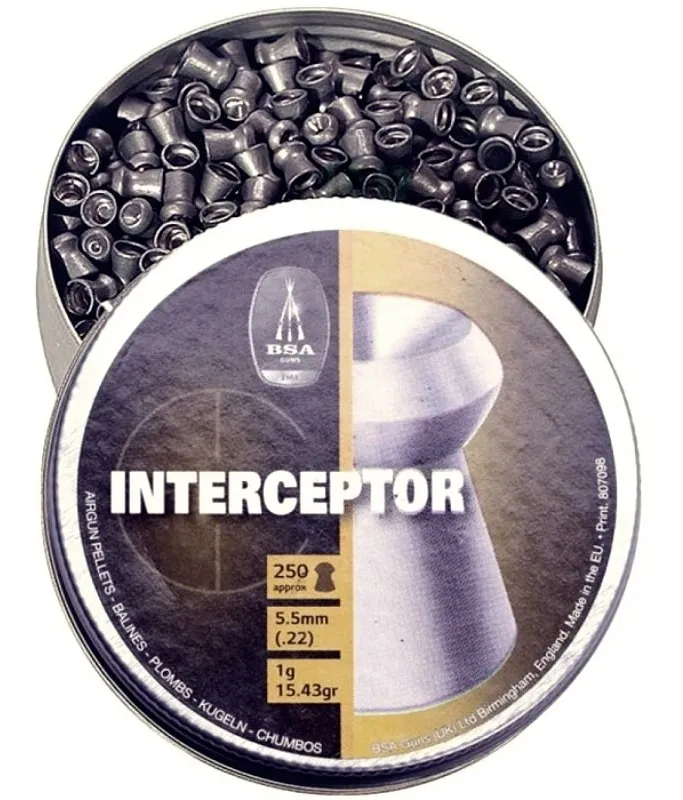 DIABOLO GAMO CAL 5.5 INTERCEPTOR 250 PZAS 716B57
