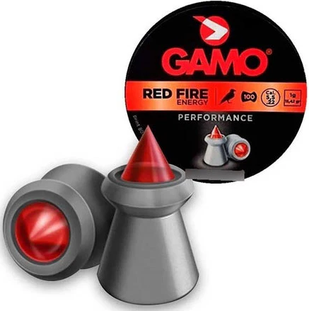 DIABOLO GAMO CAL 5.5 RED FIRE BALINES 125 PZAS 632270457
