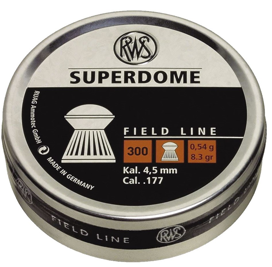 DIABOLO RWS CAL 4.5 SUPERDOME SSOMO 8.3 500 PZAS 2317378