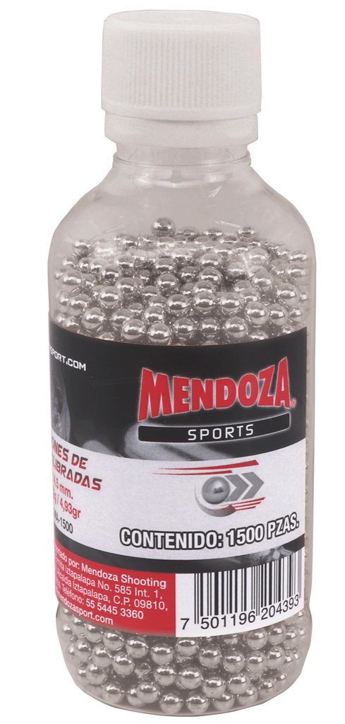 MUNICION ACERO MENDOZA 1500 PZS MA-1500