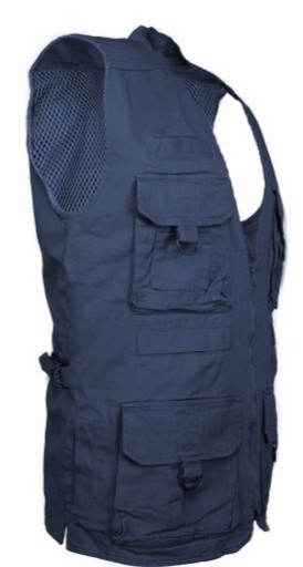 CHALECO BLACK BUCK AWD GABARDINA AZUL CH001