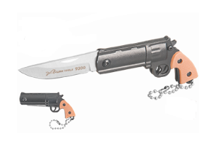 NAVAJA LION TOOLS LLAVERO 2&quot; TIPO PISTOLA 9300