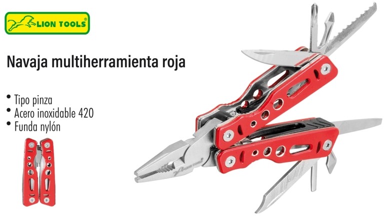 NAVAJA LION TOOLS MULTIHERRAMIENTA FUNDA 9314