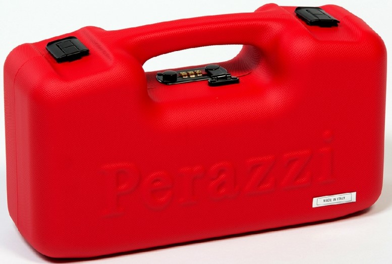 ESTUCHE CARTUCHERA PERAZZI SHOTSHELL CASE HOLDS 125 SHELLS ROJO 8194