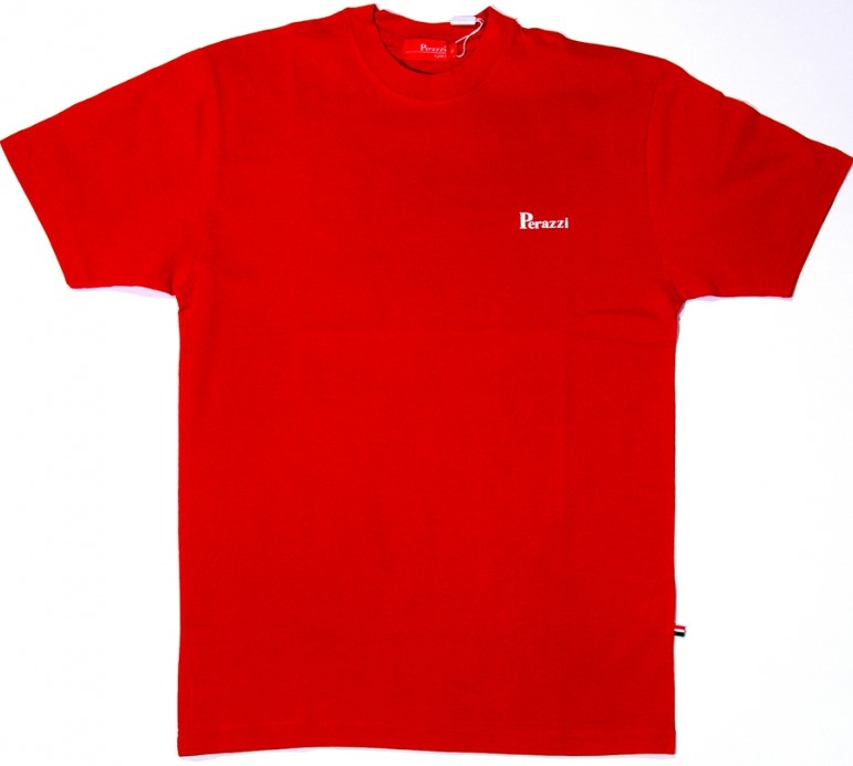 T-SHIRT PERAZZI WITH SHORT SLEEVES ROJO TS02