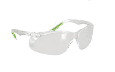 LENTES LION TOOLS  DE SEGURIDAD LIGERO CLARO PATITA VERDE 2783