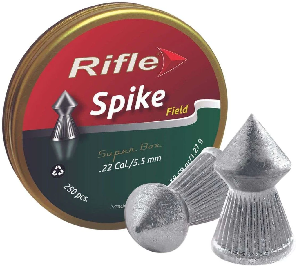 DIABOLO RIFLE S&amp;F CAL. 6.35 POINTED PUNTIAGUDA 8012EX