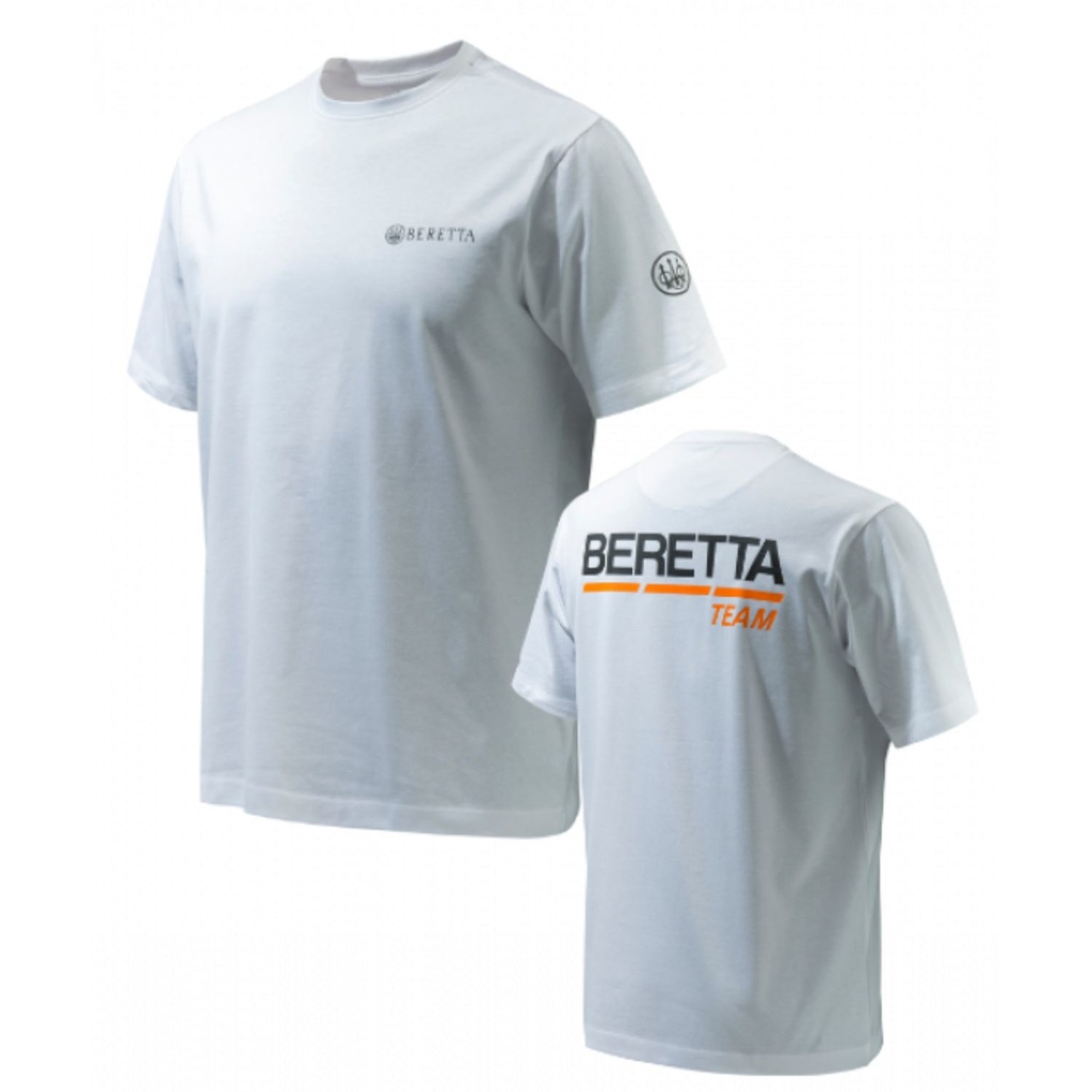 T-SHIRT BERETTA UNISEX TEAM SS WHITE TS472T15570100