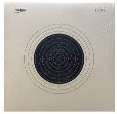 BLANCO DIANA PISTOLA 25*25 1 TINTA