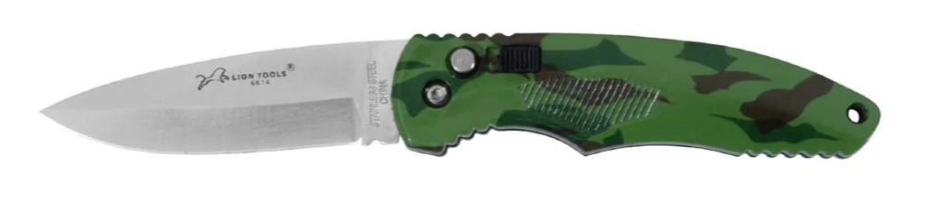 NAVAJA LION TOOLS 3&quot; AUTOMATICA CAMUFLAJE LT 6614