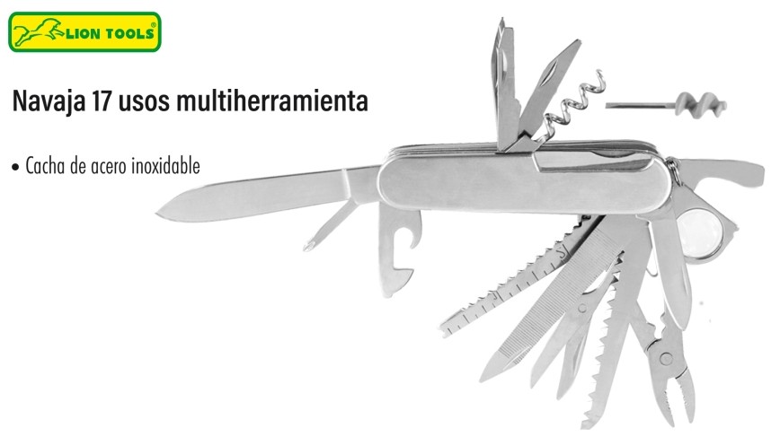 NAVAJA LION TOOLS MULTIHERRAMIENTA 0876