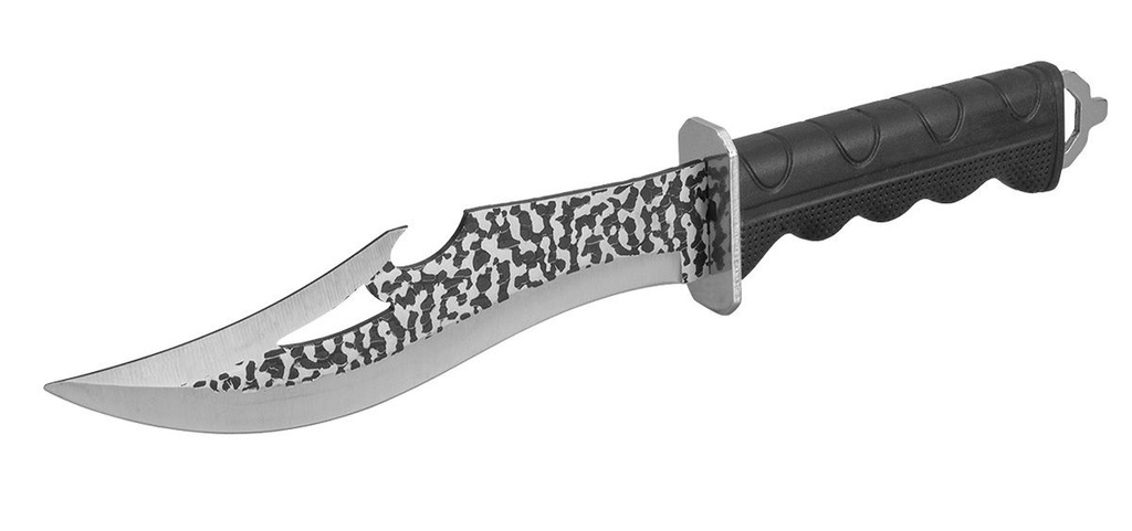 CUCHILLO LION TOOLS 7&quot; HOJA GRABADA MANGO PLASTICO C/FUNDA 9402