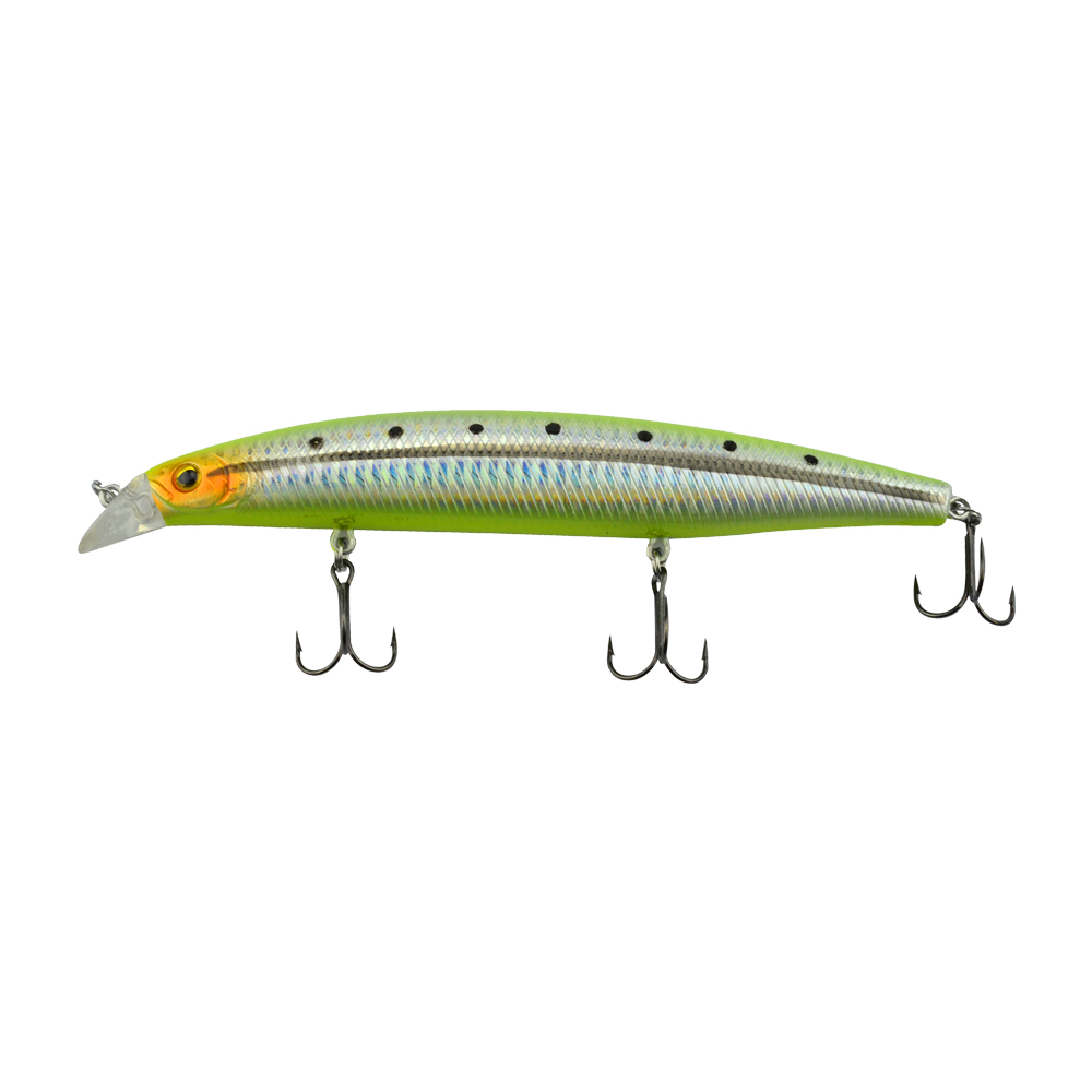SEÑUELO CURRICAN GIMBEL P/PESCA 150MM 33.5G 9192 VERDE J535 15SENUEL421CH