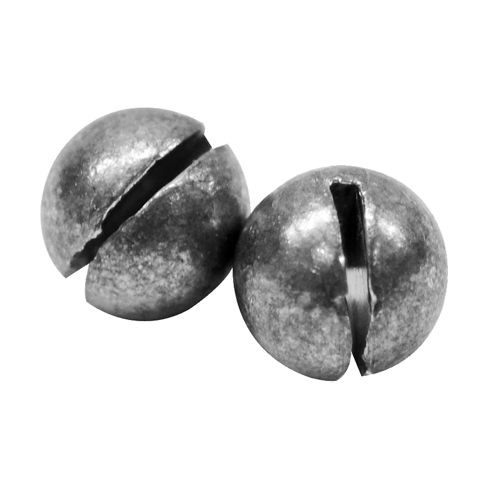 PLOMO GIMBEL P/PESCA C/RANURA QJ00 .25G 50 PZAS 15PLOMOS153QI