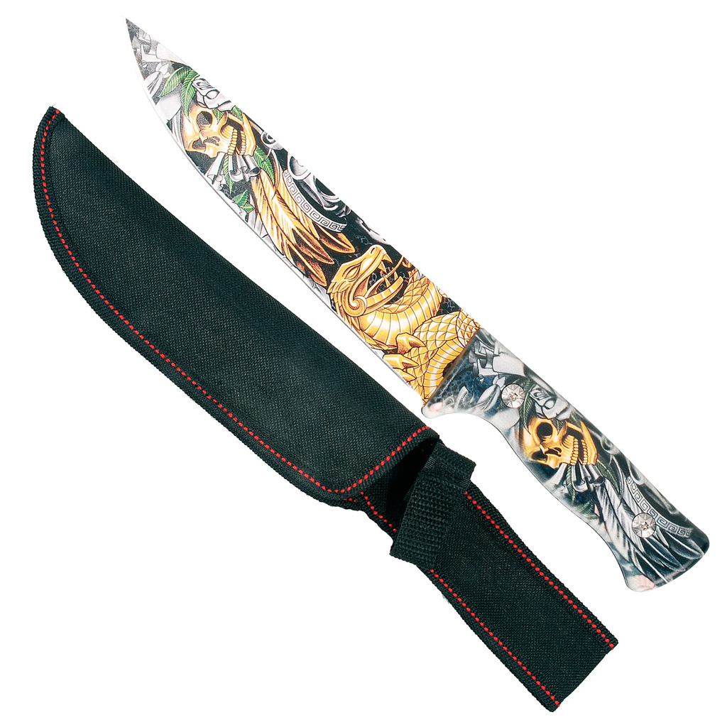 CUCHILLO LION TOOLS 8&quot; CALAVERA CON FUNDA 8470
