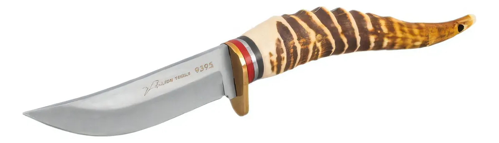 CUCHILLO LION TOOLS 4 1/2&quot; IMITACION CUERNO CON FUNDA 9395