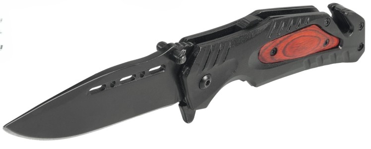 NAVAJA LION TOOLS 3 1/2&quot; PAVONADA CACHA METAL MADERA 7061