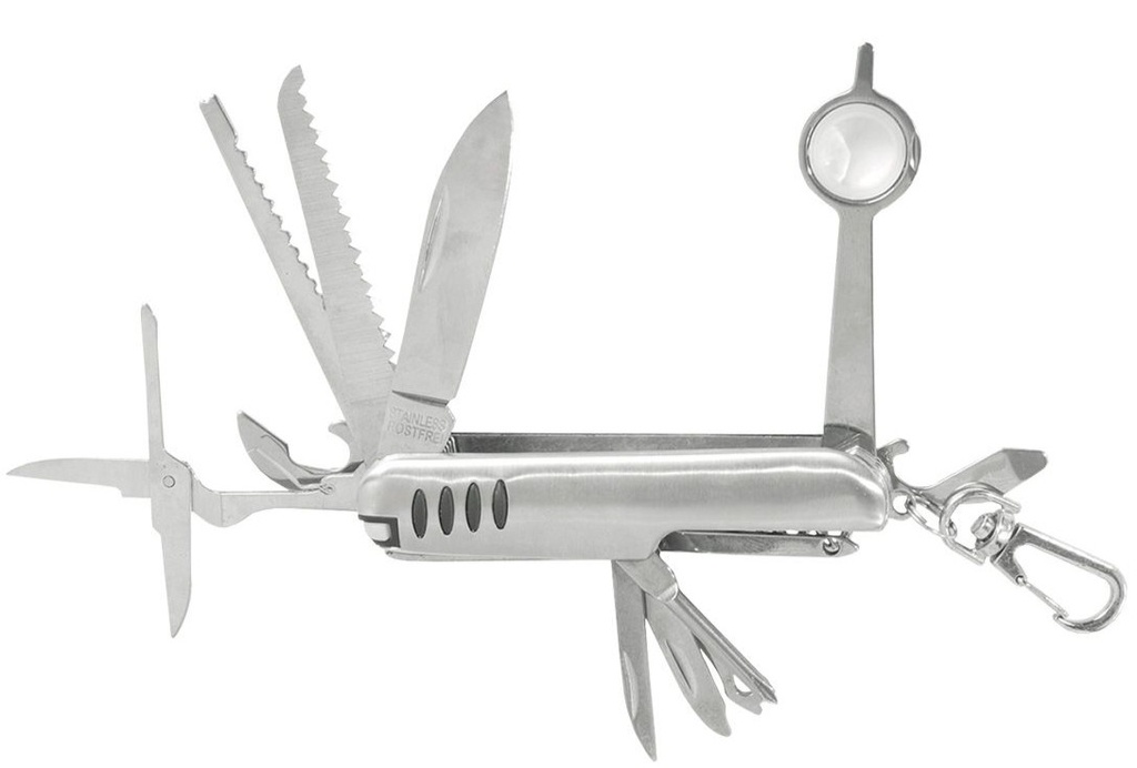 NAVAJA LION TOOLS 13 USOS CACHA METAL CROMADA 7072