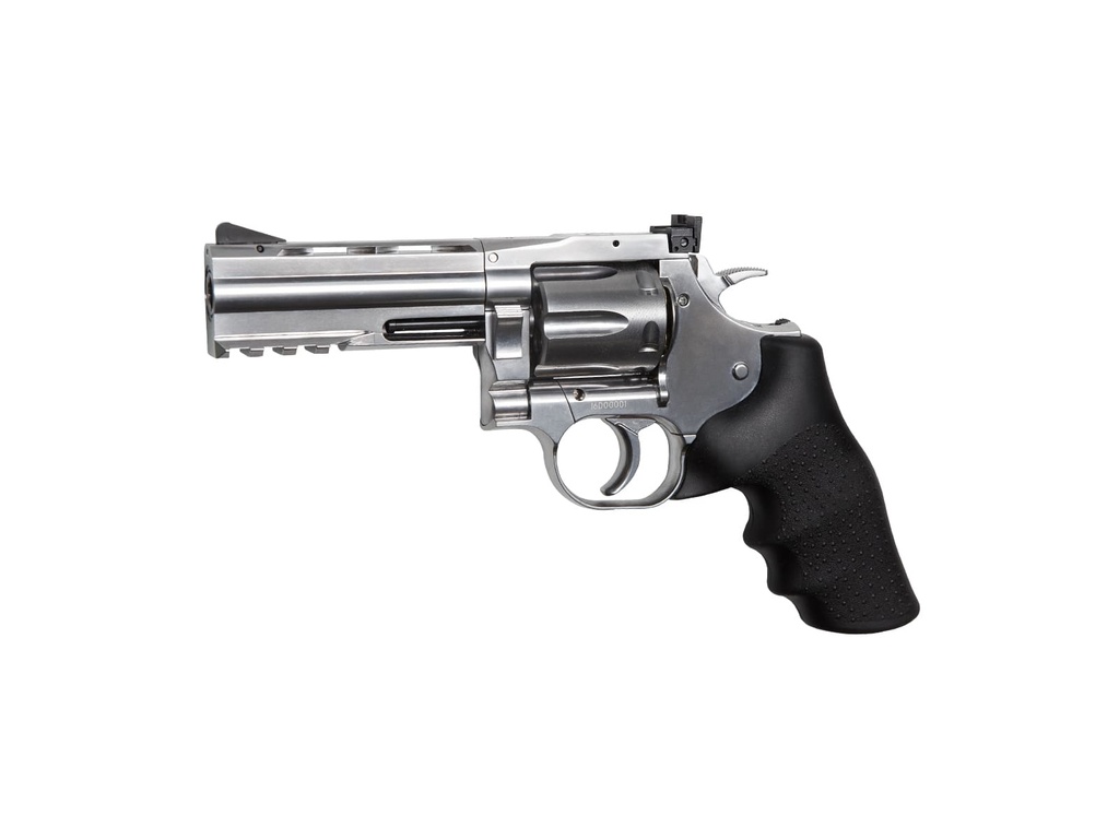 REVOLVER DAN WESSON 715 4&quot; CO2 PELLETS PLATA 18612