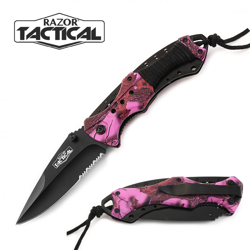 NAVAJA JAGUAR POCKET 4.5&quot; CAMO ABS HANDLE RT-7022
