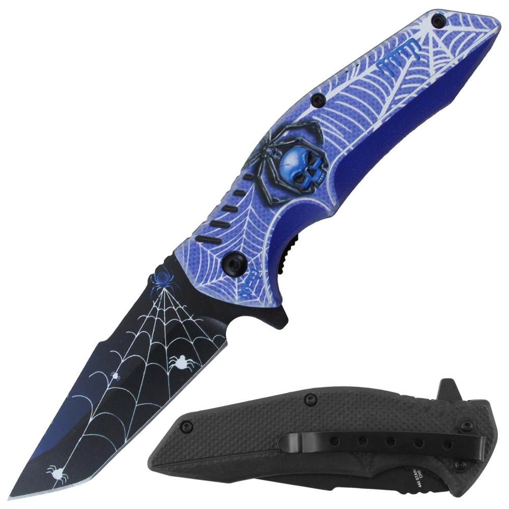 NAVAJA JAGUAR POCKET 4.5&quot; SPRING ASSITED KNIFE RT-7379GN (copia)