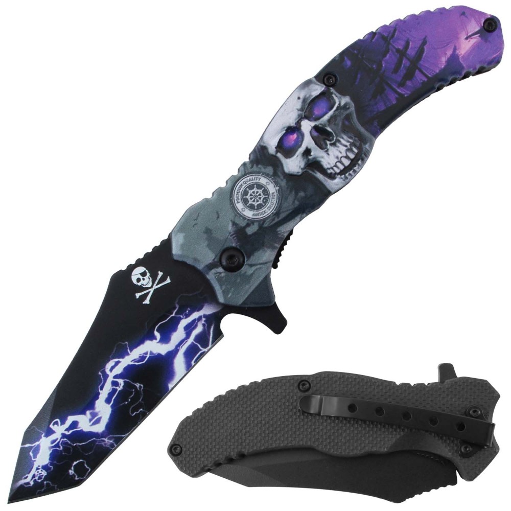 NAVAJA JAGUAR POCKET 4.5&quot; SPRING ASSITED KNIFE RT7386GN (copia)