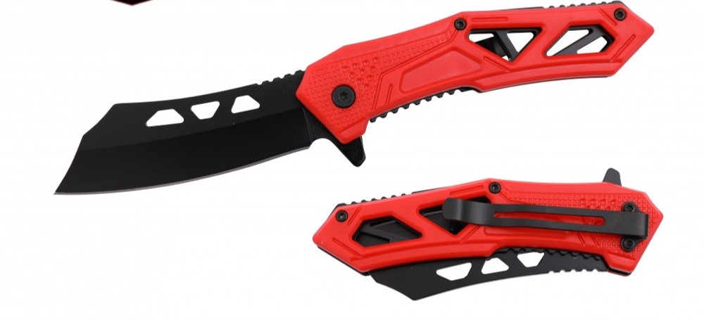 NAVAJA JAGUAR POCKET 4.75&quot; SPRING ASSITED KNIFE RT-7364RD