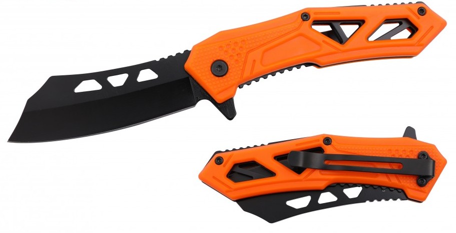 NAVAJA JAGUAR POCKET 4.75&quot; SPRING ASSITED KNIFE RT-7364OR