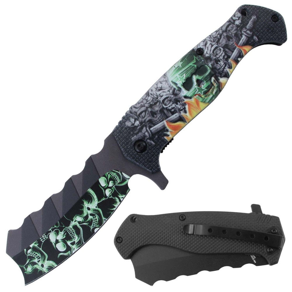 NAVAJA JAGUAR POCKET 4.5&quot; SPRING ASSITED KNIFE RT-7382BL (copia)