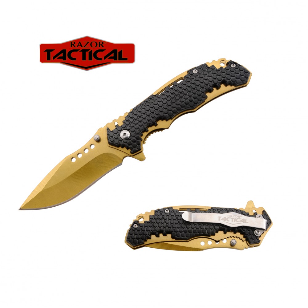 NAVAJA JAGUAR POCKET 4.5&quot; HONEY SPRING ASSITED KNIFE RT-7090BL (copia)