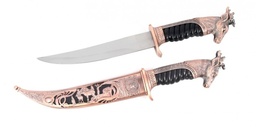 [CJ8RP] CUCHILLO JAGUAR DE CAZA 14&quot; WHIT SCABBARD FL15208DRP