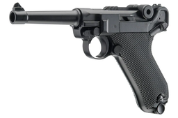 [PLP08] PISTOLA LEGENDS P08 NEGRA CO2 BBS CAL 177 410 FPS RETROCESO