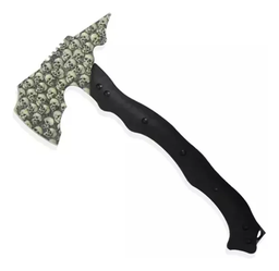 [H2457] HACHA LION TOOLS 14&quot; CALAVERA MANGO RUBER FUNDA NYLON 2457