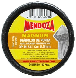 [DDMM5] DIABOLO MENDOZA CAL 5.5 MAGNUM 120 PZAS DPM-55