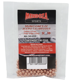 [SMMEA] SOBRE DE MUNICION ACERO MENDOZA 140 PZAS