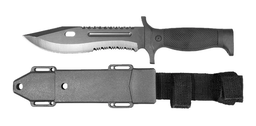 [C9429] CUCHILLO LION TOOLS 7&quot; HOJA PAVONADA MANGO NGO C/FUNDA 9429