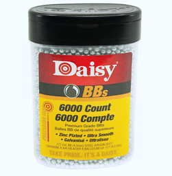 [GB060] MUNICION ACERO DAISY PLATEADAS BOTE C/6000 980060-904