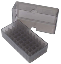 [P5038] CAJA PARA CARTUCHOS MTM CAL 38X50 HUMO