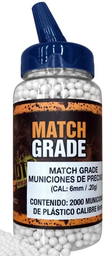 [MM20E] MUNICION  MENDOZA BOTE 2000 PZAS 6MM MATCH GRADE CRSAP2020E