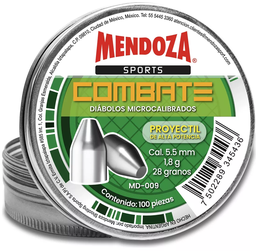 [DMC09] DIABOLO MENDOZA COMBATE 5.5 x 250 PZAS MD-009