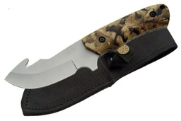 [CJH14] CUCHILLO JAGUAR 8.75&quot; GUT HOOK BLADE CAMO OVERALL RT-9014