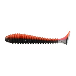 [SE434] SEÑUELO PLASTICO GIMBEL P/PESCA 40MM S3102 NGO-RJO 5 PZAS 15SENUEL434CH